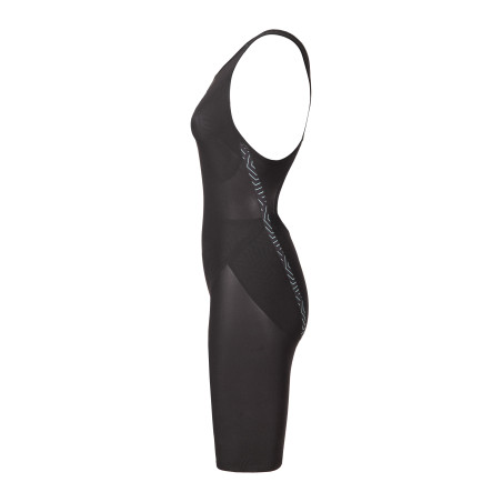 ARENA VELOCE Dos Ouvert (Open Back ) Powerskin Black Teal - Combinaison Natation Femme | Les4Nages