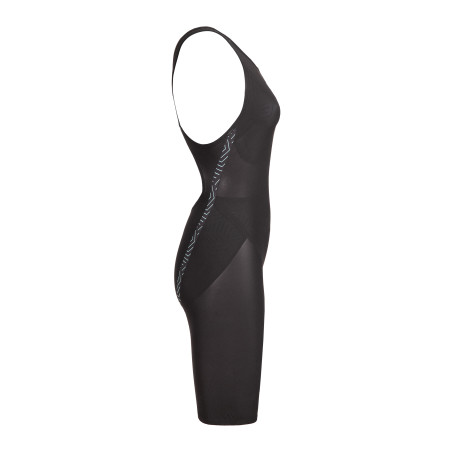 ARENA VELOCE Dos Ouvert (Open Back ) Powerskin Black Teal - Combinaison Natation Femme | Les4Nages