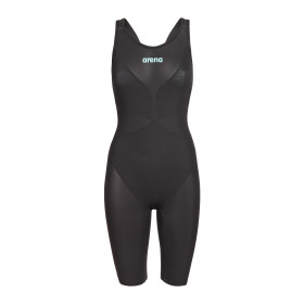 ARENA VELOCE Dos Ouvert (Open Back ) Powerskin Black Teal - Combinaison Natation Femme