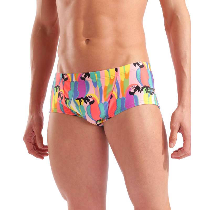 MEN'S ARENA TROPICAL DELIGHT SWIM LOW WAIST SHORT | Les4Nages