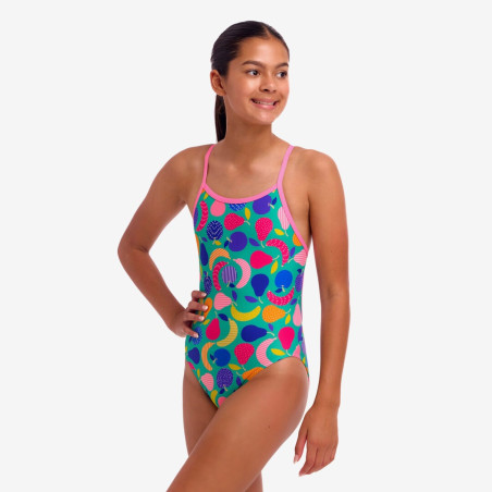 Funkita Yummy Yummy - Single Strap - Maillot fille 1 pièce | Les4Nages Funkita Yummy Yummy - Single Strap - Maillot fille 1 pièce | Les4Nages