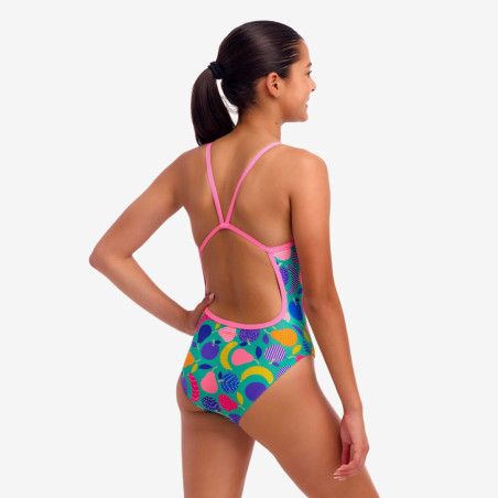 Funkita Yummy Yummy - Single Strap - Maillot fille 1 pièce | Les4Nages Funkita Yummy Yummy - Single Strap - Maillot fille 1 pièce | Les4Nages