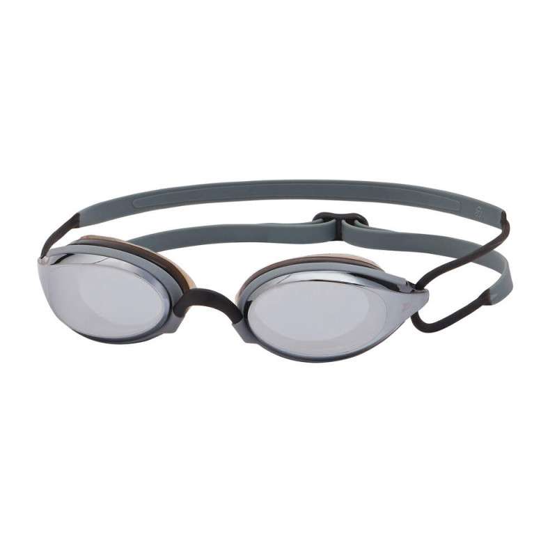 Lunettes Zoggs FUSION AIR TITANIUM MIRROR BLACK GREY | Les4Nages