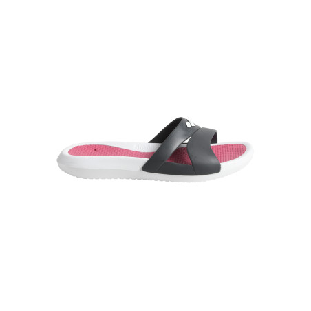 Arena NINA WHITE-DARK_GREY-MAGENTA - Claquettes / Sandales Piscine | Les4Nages