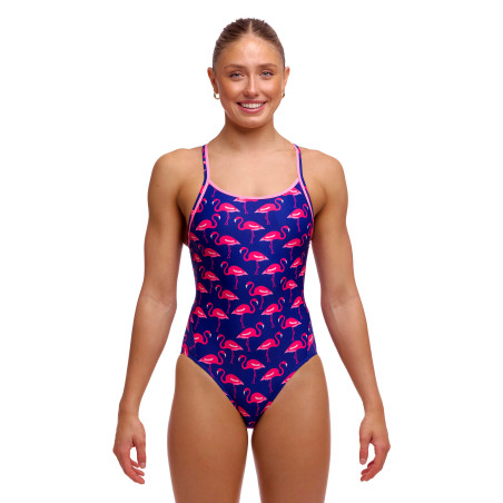 Funkita Flocked Up - Diamond Back - Maillot femme 1 pièce | Les4Nages