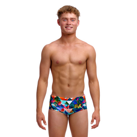 Funky Trunks(8-12ans) Palm Prism - Sidewinder - Boxer garçon | Les4Nages Funky Trunks(8-12ans) Palm Prism - Sidewinder - Boxer garçon | Les4Nages