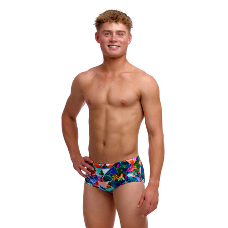 Funky Trunks(8-12ans) Palm Prism - Sidewinder - Boxer garçon | Les4Nages Funky Trunks(8-12ans) Palm Prism - Sidewinder - Boxer garçon | Les4Nages