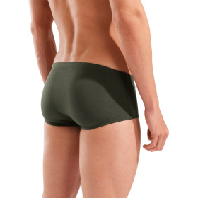 Arena Men's Team SOLID Low Waist Short Dark Sage White - Boxer Natation Homme