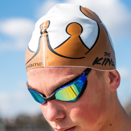 Bonnet SWEAMS The King - White-Gold | Les4Nages Bonnet SWEAMS The King - White-Gold | Les4Nages