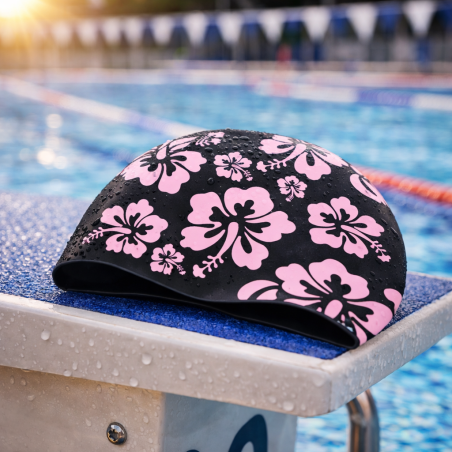 Bonnet SWEAMS Hawaiano - Pink | Les4Nages