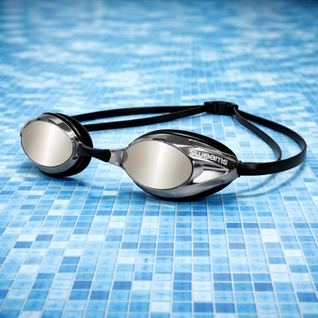 Lunettes SWEAMS JAGUAR Black Mirror | Les4Nages