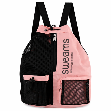 Sac à Dos / Mesh Bag SWEAMS MESH BACKPACK - PINK | Les4Nages