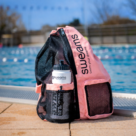 Sac à Dos / Mesh Bag SWEAMS MESH BACKPACK - PINK | Les4Nages