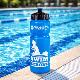 Bidon NATATION SWEAMS STRONG SWIMMER - BLUE - 750ml