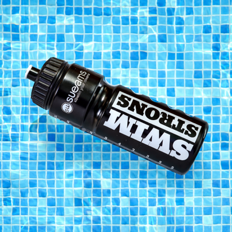 Bidon NATATION SWEAMS Swim Strong - BLACK - 750ml | Les4Nages