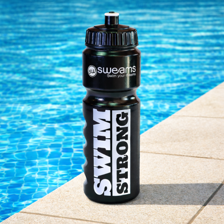 Bidon NATATION SWEAMS Swim Strong - BLACK - 750ml | Les4Nages