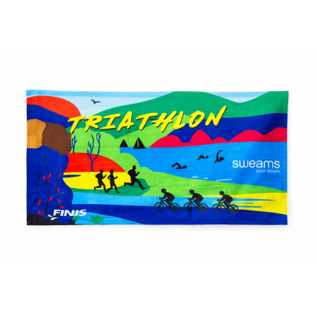 Serviette SWEAMS Triathlon Spirit | Les4Nages