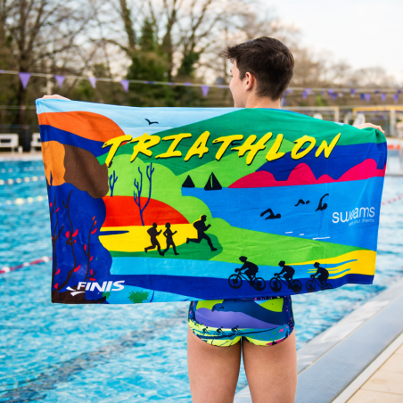 Serviette SWEAMS Triathlon Spirit | Les4Nages