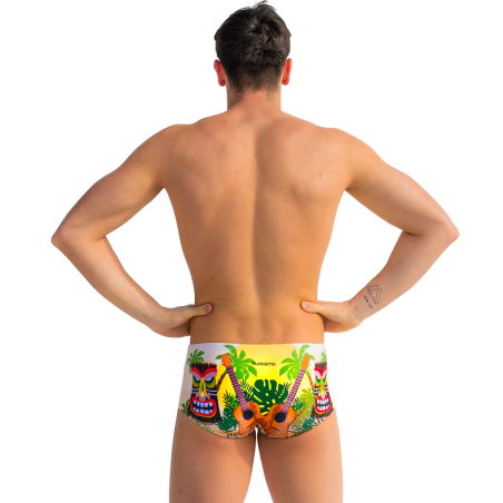 SWEAMS TRUNKS ALOHA TIKI - Boxer Natation Homme | Les4Nages