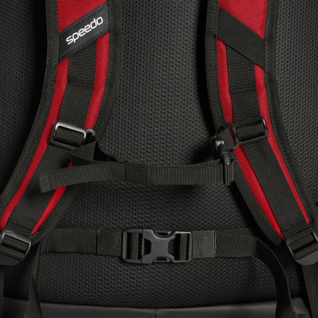 Speedo Pro 45L red charcoal - Sac natation et piscine | Les4Nages Speedo Pro 45L red charcoal - Sac natation et piscine | Les4Nages