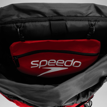 Speedo Pro 45L red charcoal - Sac natation et piscine | Les4Nages Speedo Pro 45L red charcoal - Sac natation et piscine | Les4Nages