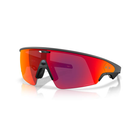 OAKLEY META VANGUARD AI Black avec Verres Prizm Road - Lunettes solaires connectées avec Caméra et écouteurs intégrés | Les4Nages