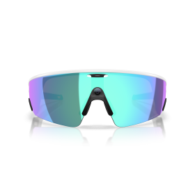 OAKLEY META VANGUARD AI White avec verres Prizm Saphir - Lunettes solaires connectées avec Caméra et écouteurs intégrés