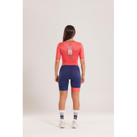 ZEROD TTSuit RACER Allegra - Trifonction Triathlon femme manches courtes | Les4Nages