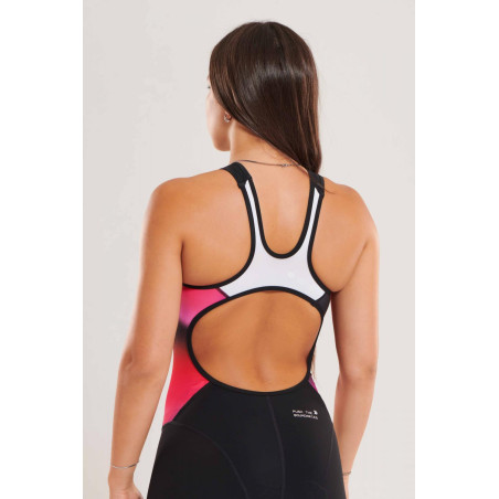 ZEROD RACER Vortex Nebula - Trifonction Triathlon Femme sans manches | Les4Nages