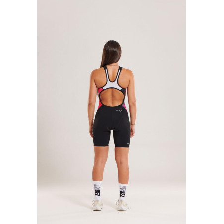 ZEROD RACER Vortex Nebula - Trifonction Triathlon Femme sans manches | Les4Nages