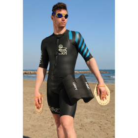 Plaquettes de natation en bois Hydrawoodtech