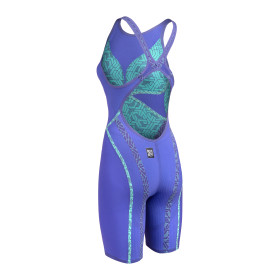 ARENA PRIMO Powerskin Openback (Dos ouvert) Future Dusk - Combinaison Natation Femme