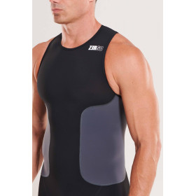 ZEROD RACER Black Volt - Trifonction Triathlon Homme sans manches