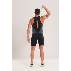 ZEROD RACER Black Volt - Trifonction Triathlon Homme sans manches