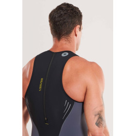 ZEROD TTSuit RACER Black Volt - Trifonction Triathlon Homme manches courtes