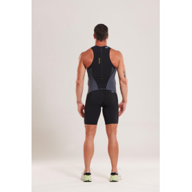ZEROD TTSuit RACER Black Volt - Trifonction Triathlon Homme manches courtes