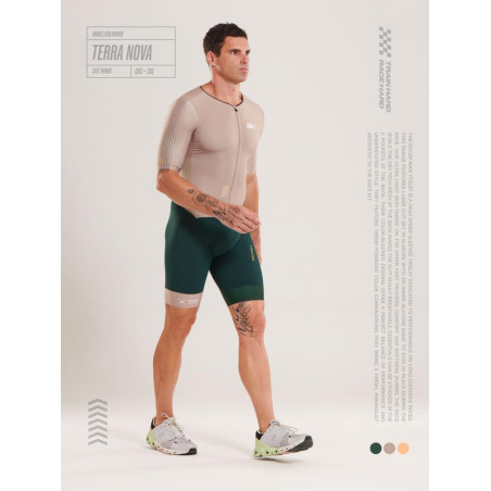 ZEROD TTSuit RACER Terra Nova - Trifonction Triathlon Homme manches courtes | Les4Nages ZEROD TTSuit RACER Terra Nova - Trifonction Triathlon Homme manches courtes | Les4Nages