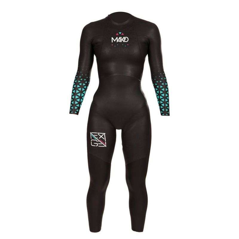 Mako NEXT GEN Femme (Nouveauté 2026) - Combinaison Triathlon Néoprène Femme | Les4Nages