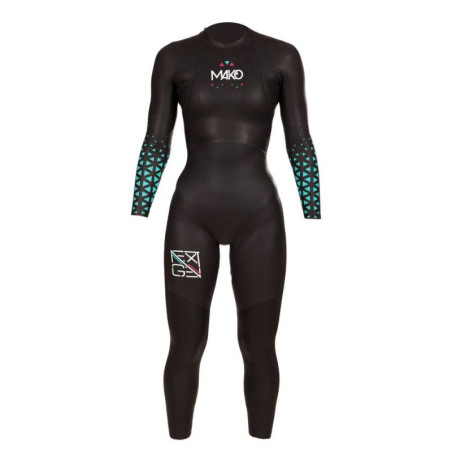 Mako NEXT GEN Femme (Nouveauté 2026) - Combinaison Triathlon Néoprène Femme | Les4Nages
