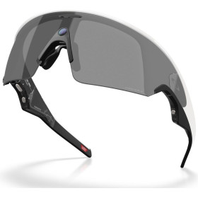 OAKLEY META VANGUARD AI White avec Verres Prizm Black - Lunettes solaires connectées avec Caméra et écouteurs intégrés