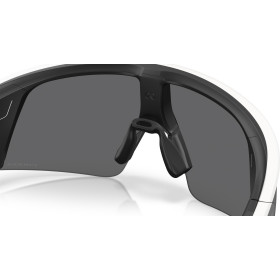 OAKLEY META VANGUARD AI White avec Verres Prizm Black - Lunettes solaires connectées avec Caméra et écouteurs intégrés
