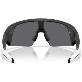 OAKLEY META VANGUARD AI White avec Verres Prizm Black - Lunettes solaires connectées avec Caméra et écouteurs intégrés