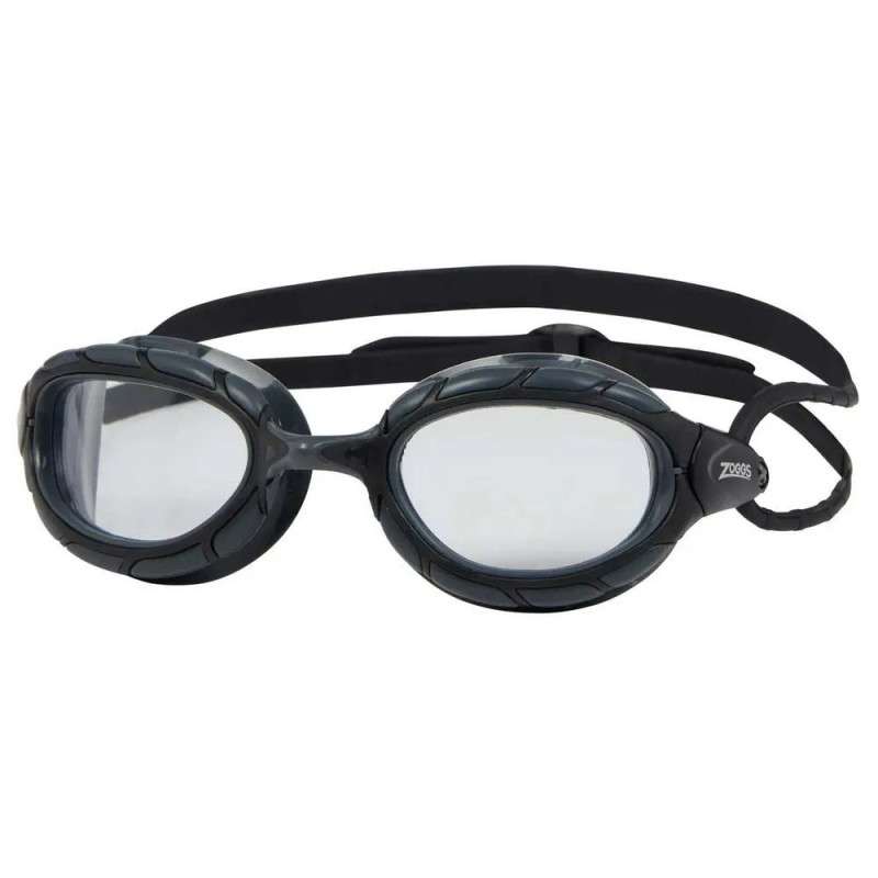 ZOGGS Predator Black Black Clear Smaller Fit - Lunettes Natation | Les4Nages