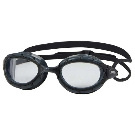 ZOGGS Predator Black Black Clear Smaller Fit - Lunettes Natation | Les4Nages