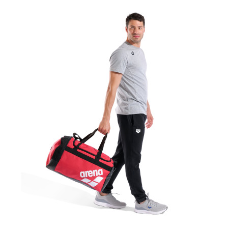 ALL SET DUFFLE Red 40 L - Sac de Sport et Natation et Piscine | Les4Nages ALL SET DUFFLE Red 40 L - Sac de Sport et Natation et Piscine | Les4Nages