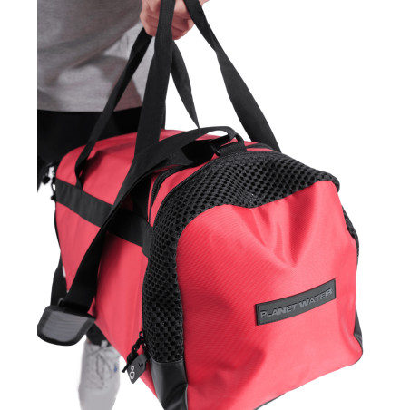 ALL SET DUFFLE Red 40 L - Sac de Sport et Natation et Piscine | Les4Nages ALL SET DUFFLE Red 40 L - Sac de Sport et Natation et Piscine | Les4Nages