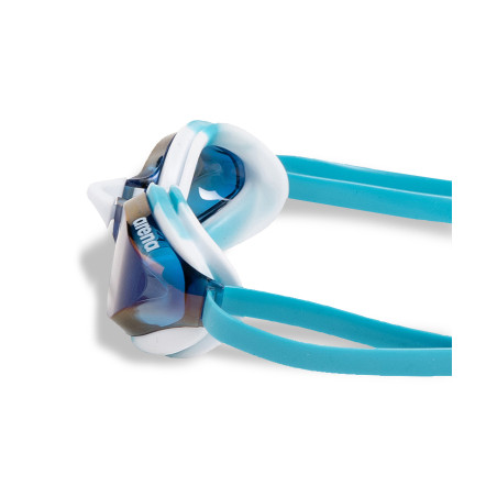 ARENA Python Mirror Blue Mirror White Sky - Lunettes Natation | Les4Nages ARENA Python Mirror Blue Mirror White Sky - Lunettes Natation | Les4Nages