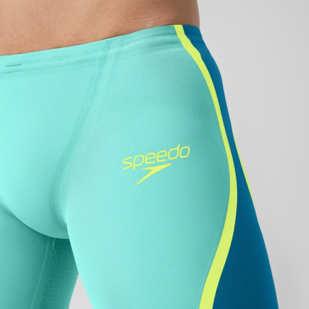 SPEEDO FastSkin LZR PURE INTENT 2.0 JAMMER - Light Blue - Jammer Natation Competition Homme | Les4Nages SPEEDO FastSkin LZR PURE INTENT 2.0 JAMMER - Light Blue - Jammer Natation Competition Homme | Les4Nages