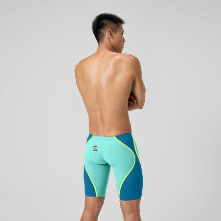 SPEEDO FastSkin LZR PURE INTENT 2.0 JAMMER - Light Blue - Jammer Natation Competition Homme | Les4Nages SPEEDO FastSkin LZR PURE INTENT 2.0 JAMMER - Light Blue - Jammer Natation Competition Homme | Les4Nages