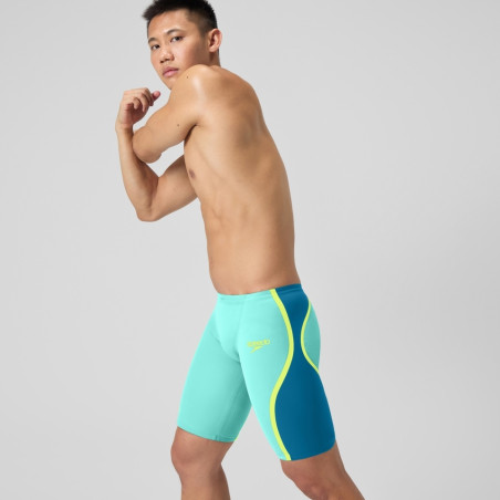 SPEEDO FastSkin LZR PURE INTENT 2.0 JAMMER - Light Blue - Jammer Natation Competition Homme | Les4Nages SPEEDO FastSkin LZR PURE INTENT 2.0 JAMMER - Light Blue - Jammer Natation Competition Homme | Les4Nages